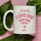 Love you more than wifi - Cană