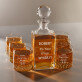 Magic whisky - Set cu carafă și pahare pentru whisky