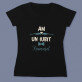 Am un iubit frumușel - Tricou negru pentru femei