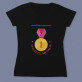 Mama cu medalie - Tricou negru pentru femei