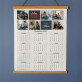 Dragoste colaj - Calendar cu lamele din lemn