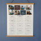 Dragoste colaj - Calendar cu lamele din lemn