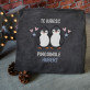 Pinguin - Pătură Brodată