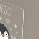 Pinguin - Imprimare pe sticlă acrilică