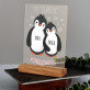 Pinguin - Imprimare pe sticlă acrilică