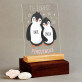 Pinguin - Imprimare pe sticlă acrilică