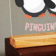 Pinguin - Imprimare pe sticlă acrilică