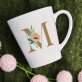 Monogramă flori - Cană