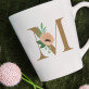 Monogramă flori - Cană
