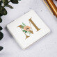Monogramă flori - Oglindă de buzunar