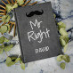 Mr right - Caiet de notițe