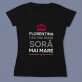 Cea mai bună soră - Tricou negru pentru femei