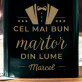 Cel mai bun martor - Ploscă neagră