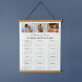 Momentele noastre - Calendar cu lamele din lemn