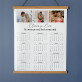 Momentele noastre - Calendar cu lamele din lemn
