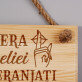 Nu deranjați - Placă de lemn