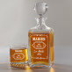 Old no - Set cu carafă și pahare pentru whisky