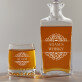 Ornaments - Set cu carafă și pahare pentru whisky