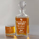 Domnul și stăpânul - Set cu carafă și pahare pentru whisky