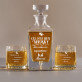 Domnul și stăpânul - Set cu carafă și pahare pentru whisky