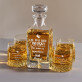 Domnul și stăpânul - Set cu carafă și pahare pentru whisky