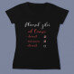 Planul zilei - Tricou negru pentru femei