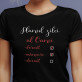 Planul zilei - Tricou negru pentru femei