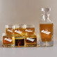 Proiect propriu - Set cu carafă și pahare pentru whisky