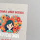  educatoare cu inimă mare - Imprimare pe sticlă acrilică
