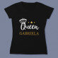 Queen - Tricou negru pentru femei