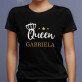 Queen - Tricou negru pentru femei