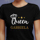 Queen - Tricou negru pentru femei