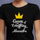 Queen of everything - Tricou negru pentru femei