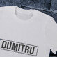 Număr de înmatriculare nume - Tricou pentru bărbați
