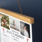 Să ai o zi minunată - Calendar cu lamele din lemn