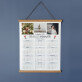 Să ai o zi minunată - Calendar cu lamele din lemn