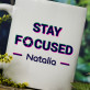 Stay focused - Cană