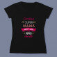 Super obosită - Tricou negru pentru femei
