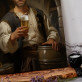 Nobil cu o bere - Portret Regal