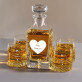 Tată - Set cu carafă și pahare pentru whisky