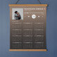 Melodia ta - Calendar cu lamele din lemn