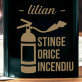Stinge orice incendiu - Ploscă neagră