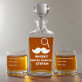 Whisky pentru bunicul - Set cu carafă și pahare pentru whisky
