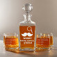 Whisky pentru bunicul - Set cu carafă și pahare pentru whisky