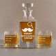 Whisky pentru bunicul - Set cu carafă și pahare pentru whisky