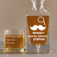 Whisky pentru bunicul - Set cu carafă și pahare pentru whisky
