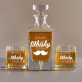 Whisky Time - Set cu carafă și pahare pentru whisky