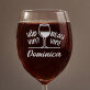 Văd vin, beau vin - Pahar pentru vin