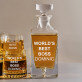 World`s best boss - Set cu carafă și pahare pentru whisky World`s best boss - Set cu carafă și pahare pentru whisky