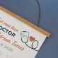 Cel mai bun doctor - Calendar cu lamele din lemn